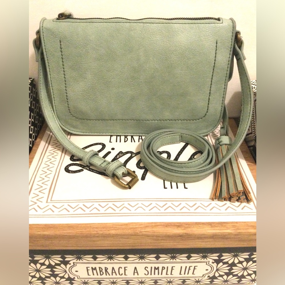 Mint Green Crossbody Bag